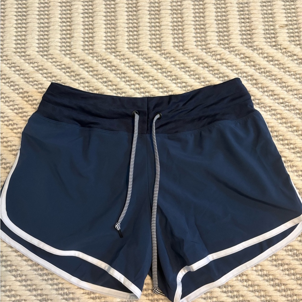 Stylish Navy Women's Athletic Shorts
